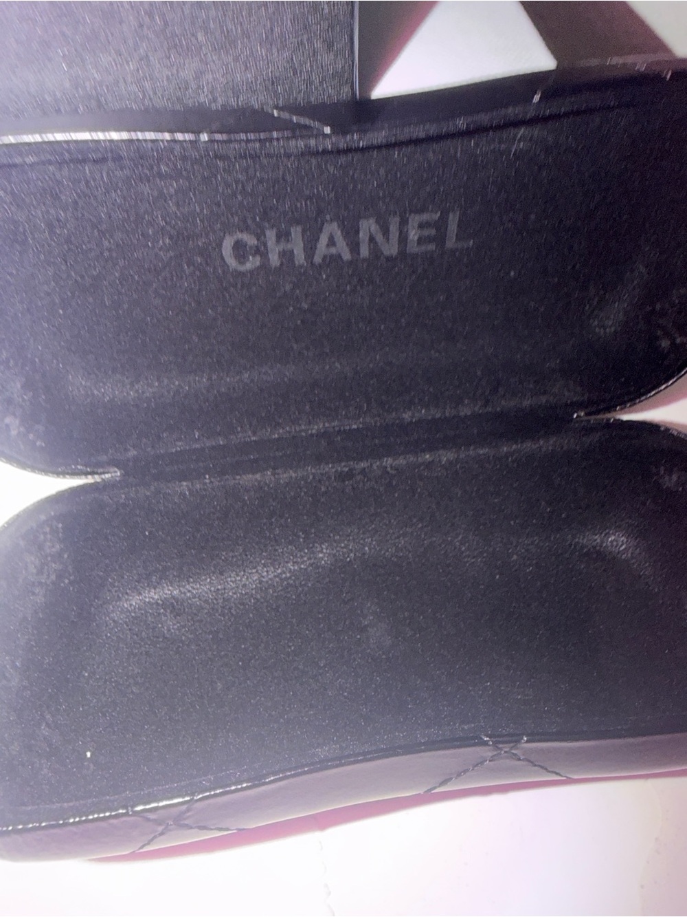 CHANEL Black and White Rectangular Men’s Sunglasses - Picture 9 of 9
